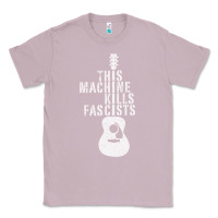 Lilac This Machine Kills Fascists Classic Tee - ArtChic