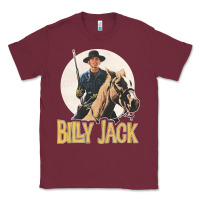 Burgundy Billy Jack, the Billy Jack, Billy Jack art, Billy Jack vintage, Billy  Classic Tee - ArtChic
