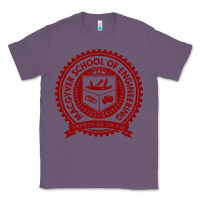 Lavender macgyver school of engineering Classic Tee - ArtChic