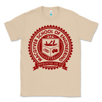 Mushroom macgyver school of engineering Classic Tee - ArtChic