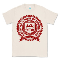 Natural macgyver school of engineering Classic Tee - ArtChic