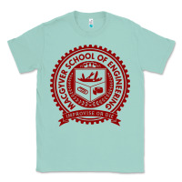 Seafoam macgyver school of engineering Classic Tee - ArtChic