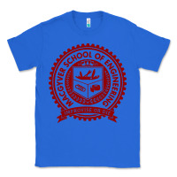 True Royal macgyver school of engineering Classic Tee - ArtChic