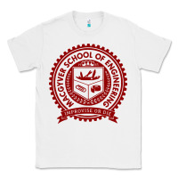 White macgyver school of engineering Classic Tee - ArtChic