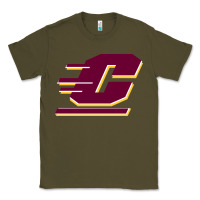 Army Green The central michigan of chippewas Classic Tee - ArtChic