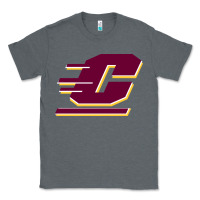 Charcoal Heather The central michigan of chippewas Classic Tee - ArtChic