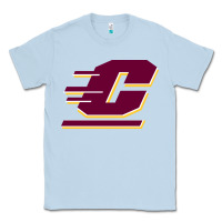 Dusty Blue The central michigan of chippewas Classic Tee - ArtChic
