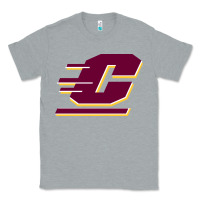 Heather Grey The central michigan of chippewas Classic Tee - ArtChic