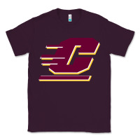 Plum The central michigan of chippewas Classic Tee - ArtChic