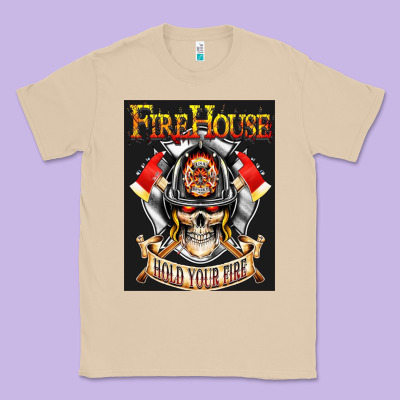 Firehouse Rock Love Classic Tee Designed By Artchic