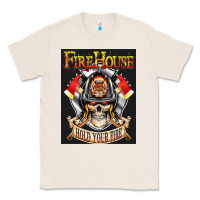 Natural firehouse rock love Classic Tee - ArtChic