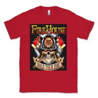 Red firehouse rock love Classic Tee - ArtChic