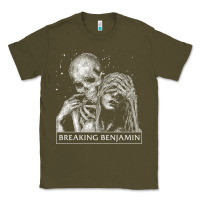 Army Green breaking benjamin 3 Classic Tee - ArtChic