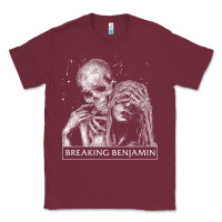 Burgundy breaking benjamin 3 Classic Tee - ArtChic