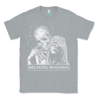 Heather Grey breaking benjamin 3 Classic Tee - ArtChic
