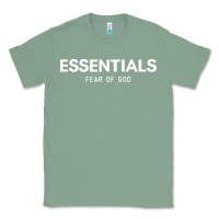 Sage fear of god essentials Classic Tee - ArtChic