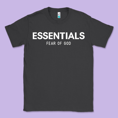 Fear Of God Essentials Classic Tee Designed By Artchic