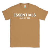 Toasted Coconut fear of god essentials Classic Tee - ArtChic