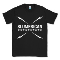 Black slumerican Classic Tee - ArtChic