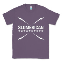 Lavender slumerican Classic Tee - ArtChic