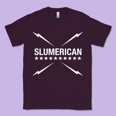 Slumerican Classic Tee Designed By Artchic