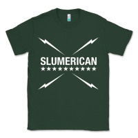 Sports Green slumerican Classic Tee - ArtChic