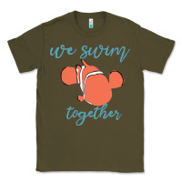 Army Green just keep swimming 25 Classic Tee - ArtChic