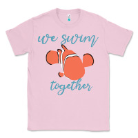 Bubblegum Pink just keep swimming 25 Classic Tee - ArtChic