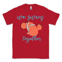 Red just keep swimming 25 Classic Tee - ArtChic