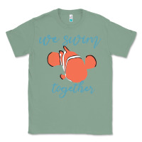 Sage just keep swimming 25 Classic Tee - ArtChic