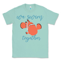 Seafoam just keep swimming 25 Classic Tee - ArtChic