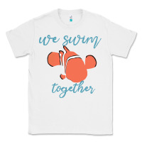 White just keep swimming 25 Classic Tee - ArtChic