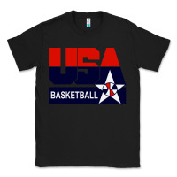 Black usa basketball Classic Tee - ArtChic