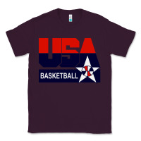 Plum usa basketball Classic Tee - ArtChic
