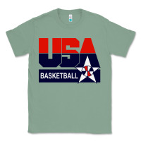 Sage usa basketball Classic Tee - ArtChic