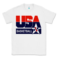 White usa basketball Classic Tee - ArtChic