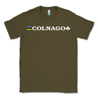 Army Green Colnago Bicycling Bike Classic Tee - ArtChic