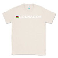 Natural Colnago Bicycling Bike Classic Tee - ArtChic