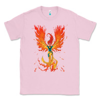 Bubblegum Pink X-Men Jean Grey Phoenix Cosmic Flames Classic Tee - ArtChic