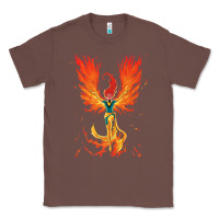 Chestnut X-Men Jean Grey Phoenix Cosmic Flames Classic Tee - ArtChic