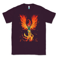 Plum X-Men Jean Grey Phoenix Cosmic Flames Classic Tee - ArtChic