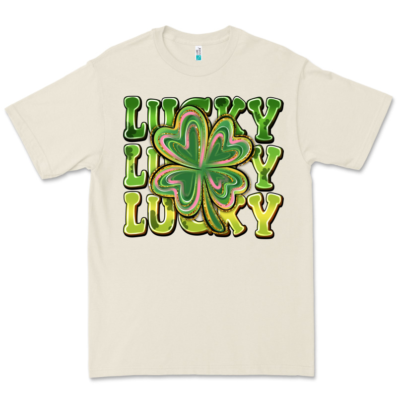Lucky Clover Premium Tee by CowhideDigitalArt | Teevron