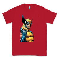 Red wolverine 3 Classic Tee - ArtChic