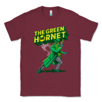 Burgundy the vintage green hornet Classic Tee - ArtChic