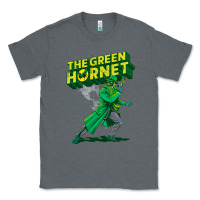 Charcoal Heather the vintage green hornet Classic Tee - ArtChic