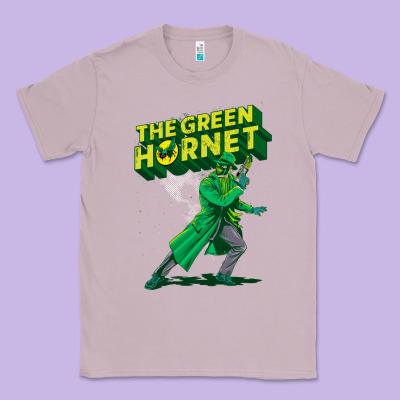 The Vintage Green Hornet Classic Tee Designed By Artchic
