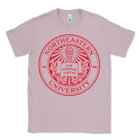 Lilac Northeastern University Classic Tee - ArtChic
