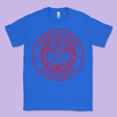 Northeastern University Classic Tee Designed By Artchic