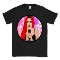 Black red hair girl singing Classic Tee - ArtChic