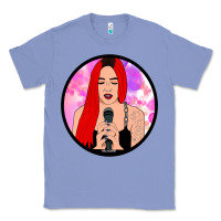 Red Hair Girl Singing Classic Tee | Teevron